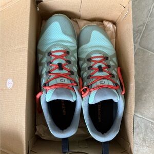 Merrell Siren 3 Vent Bleached Aqua and Coral Women's Trail Shoes Size 10M